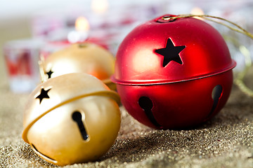 Image showing Christmas baubles