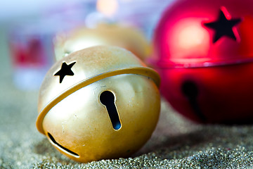 Image showing Christmas baubles