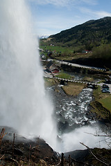 Image showing Steinsdalsfossen Waterfall