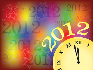 Image showing new year 2012