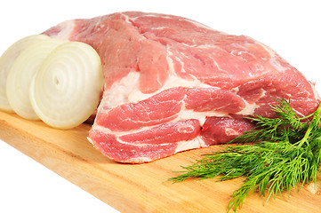 Image showing Piece of pork for roasting