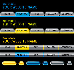 Image showing Web site template