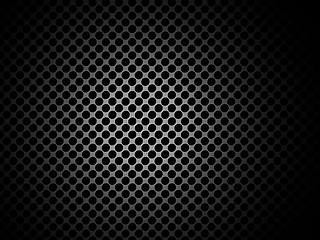 Image showing Vector metal texture / pattern with holes