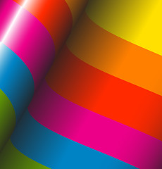 Image showing Abstract rainbow background