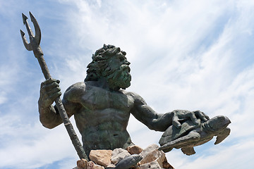 Image showing Virginia Beach Netpune Statue