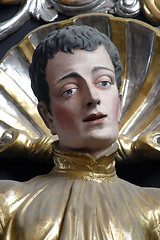 Image showing Statue of saint