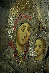 Image showing Virgin Mary and the child Jesus