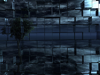 Image showing reflecting night