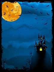 Image showing Halloween time spooky illustration. EPS 8