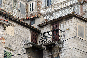 Image showing Sibenik old city, details