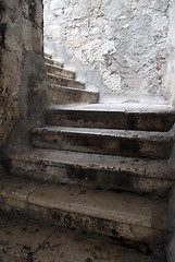 Image showing Stone stairs in Sibenik