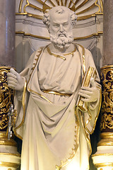 Image showing Statue of apostle St Peter