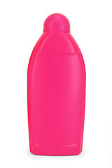 Image showing Bottle of pink