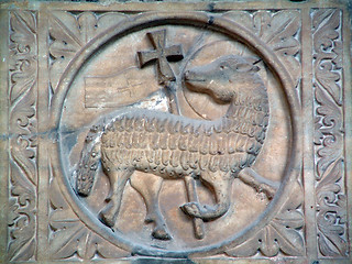 Image showing The lamb of God