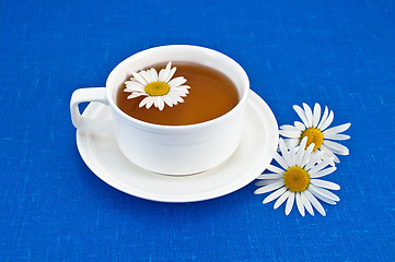 Image showing Herbal tea with chamomile