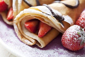 Image showing crepes