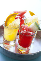 Image showing fruit granita 