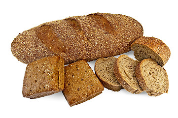 Image showing Rye bread diverse