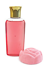 Image showing Shower Gel with salt