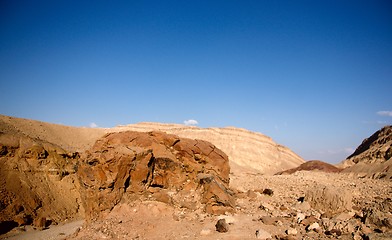 Image showing Desert landscapes