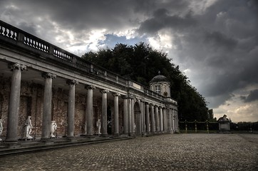 Image showing Castle and park Seneffe in Wallonia