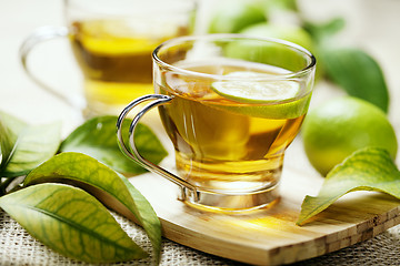 Image showing lemon tea