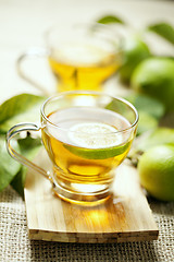 Image showing lemon tea