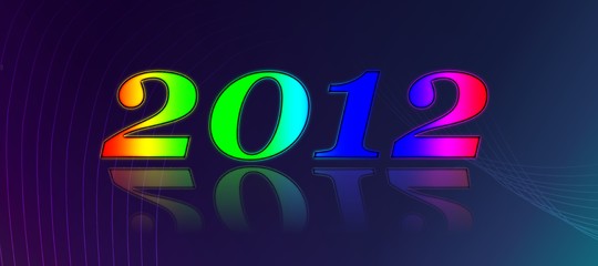Image showing New Year 2012