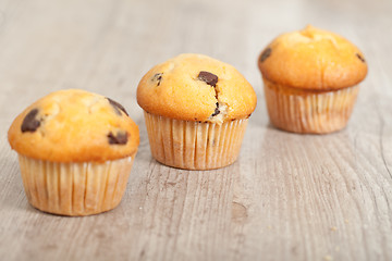 Image showing Chocolate muffins