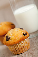 Image showing Chocolate muffins