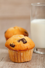 Image showing Chocolate muffins