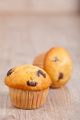 Image showing Chocolate muffins