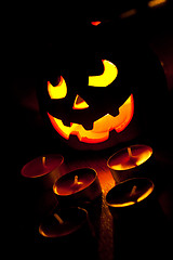 Image showing Halloween pumpkin