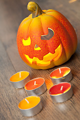 Image showing Halloween pumpkin