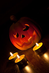 Image showing Halloween pumpkin