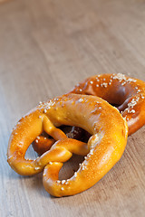 Image showing German pretzel