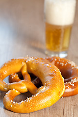 Image showing German pretzel