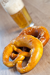 Image showing German pretzel