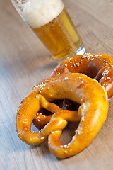 Image showing German pretzel