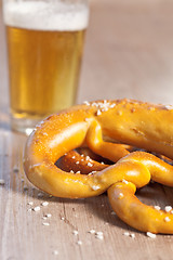 Image showing German pretzel