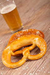 Image showing German pretzel