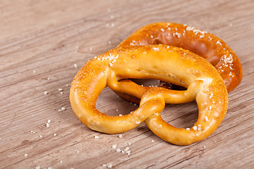 Image showing German pretzel