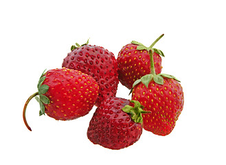 Image showing strawberry isolated