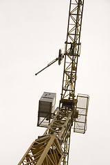 Image showing Crane from below