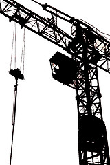 Image showing Shadow crane