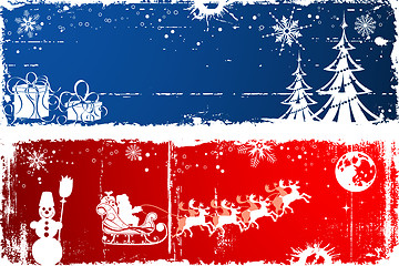 Image showing Abstract christmas background