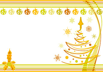 Image showing Christmas frame
