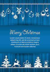 Image showing Christmas greeting card