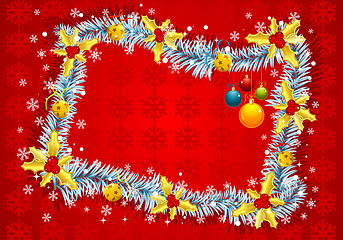 Image showing Christmas frame