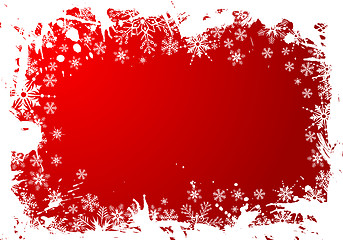 Image showing Christmas frame